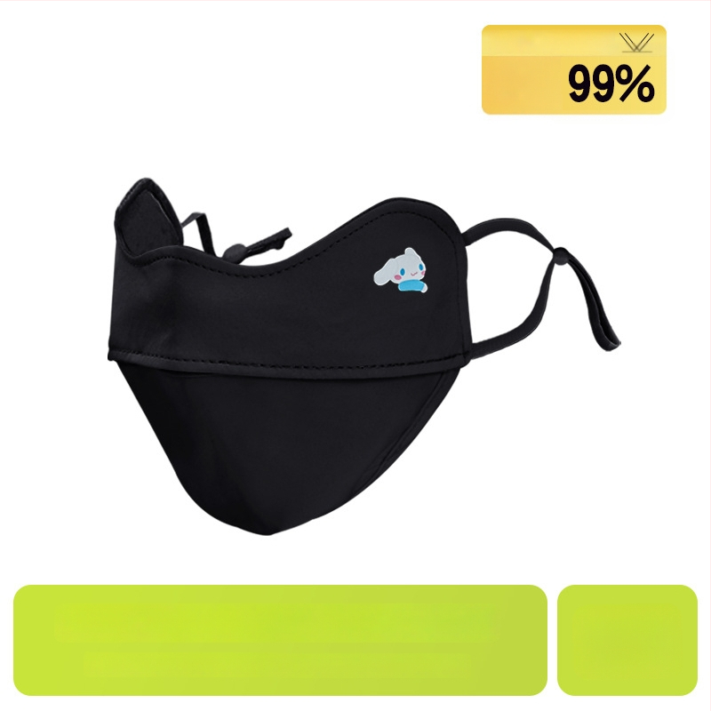 Dječja UV zaštitna maska za lice i vrat, prozračna, ultra lagana, potpuno prekrivanje lica, otporna na vjetar