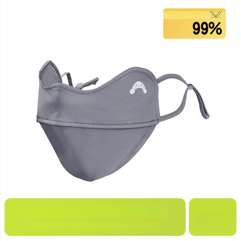 Dječja UV zaštitna maska za lice i vrat, prozračna, ultra lagana, potpuno prekrivanje lica, otporna na vjetar