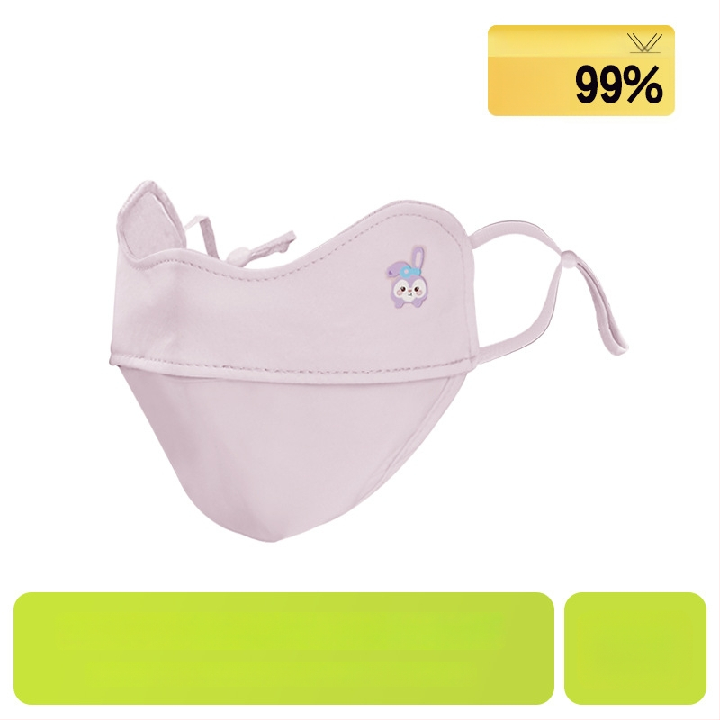 Dječja UV zaštitna maska za lice i vrat, prozračna, ultra lagana, potpuno prekrivanje lica, otporna na vjetar