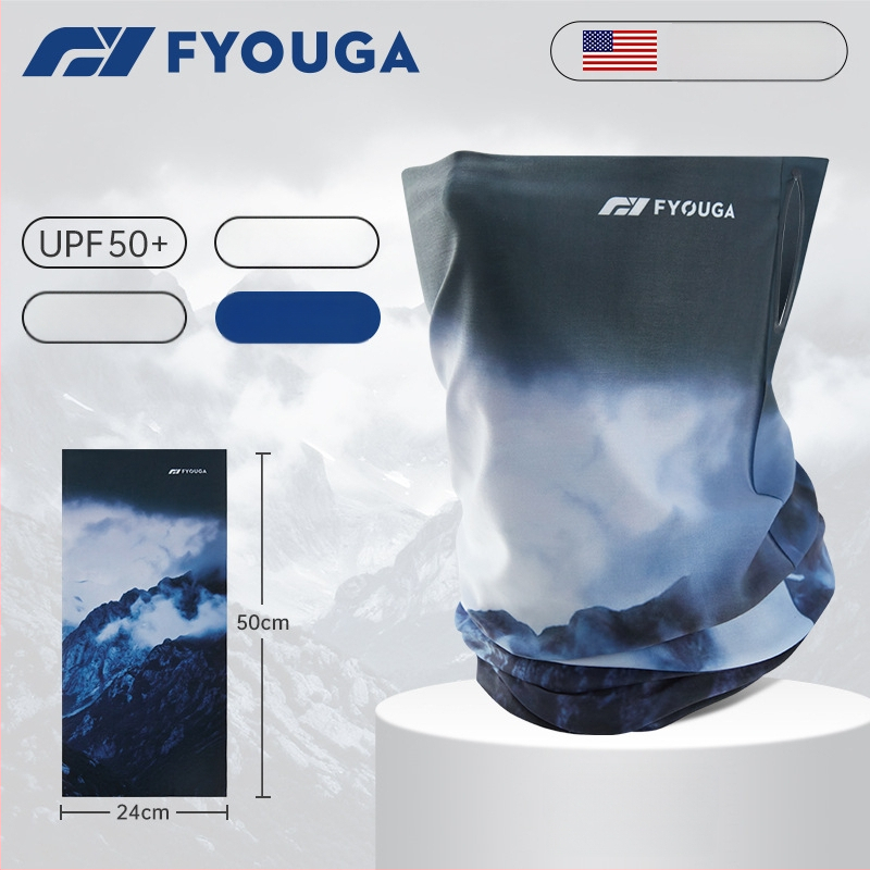 Dviračių kaukė, vėjo atspari, iš ledinio šilko nailono, vyriška