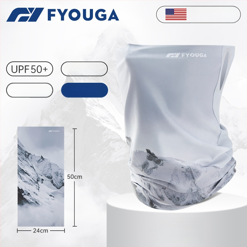 Dviračių kaukė, vėjo atspari, iš ledinio šilko nailono, vyriška