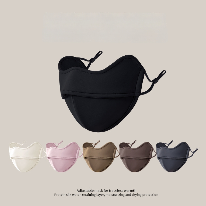 Fishbone maska za vanjsku vožnju biciklom – flis podstavljena toplinom, prozračna, UV zaštita, otporna na vjetar