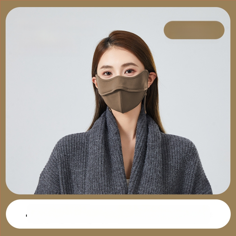 Fishbone maska za vanjsku vožnju biciklom – flis podstavljena toplinom, prozračna, UV zaštita, otporna na vjetar