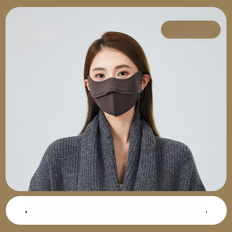 Fishbone maska za vanjsku vožnju biciklom – flis podstavljena toplinom, prozračna, UV zaštita, otporna na vjetar