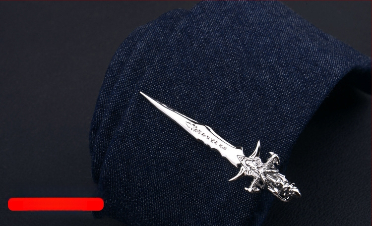 Мъжки клип за вратовръзка с дизайн на цвете за яка, персонализирана обработка, индивидуално опаковано