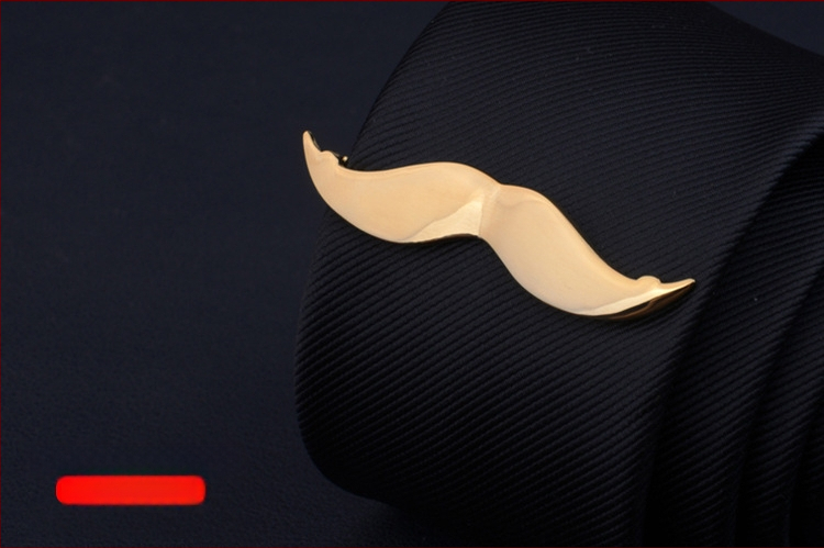 Мъжки клип за вратовръзка с дизайн на цвете за яка, персонализирана обработка, индивидуално опаковано