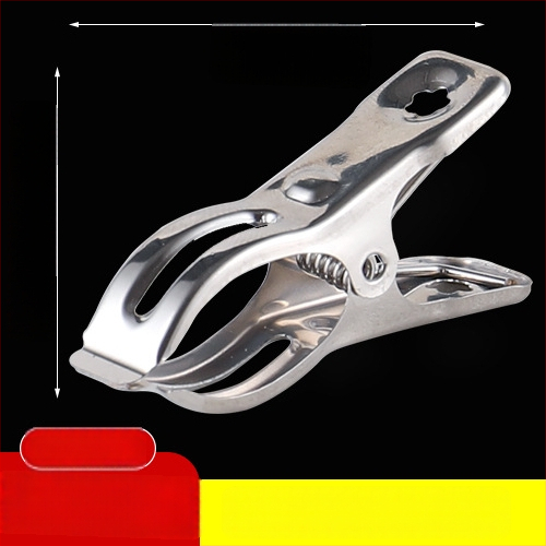 Κλιπ στέγνωσης από ανοξείδωτο ατσάλι 201, μοντέλο 658, κατάλληλο για κάλτσες, πουκάμισα, κοστούμια, γραβάτες και ρούχα· μη διπλώνεται· συσκευασίες ποικίλλουν