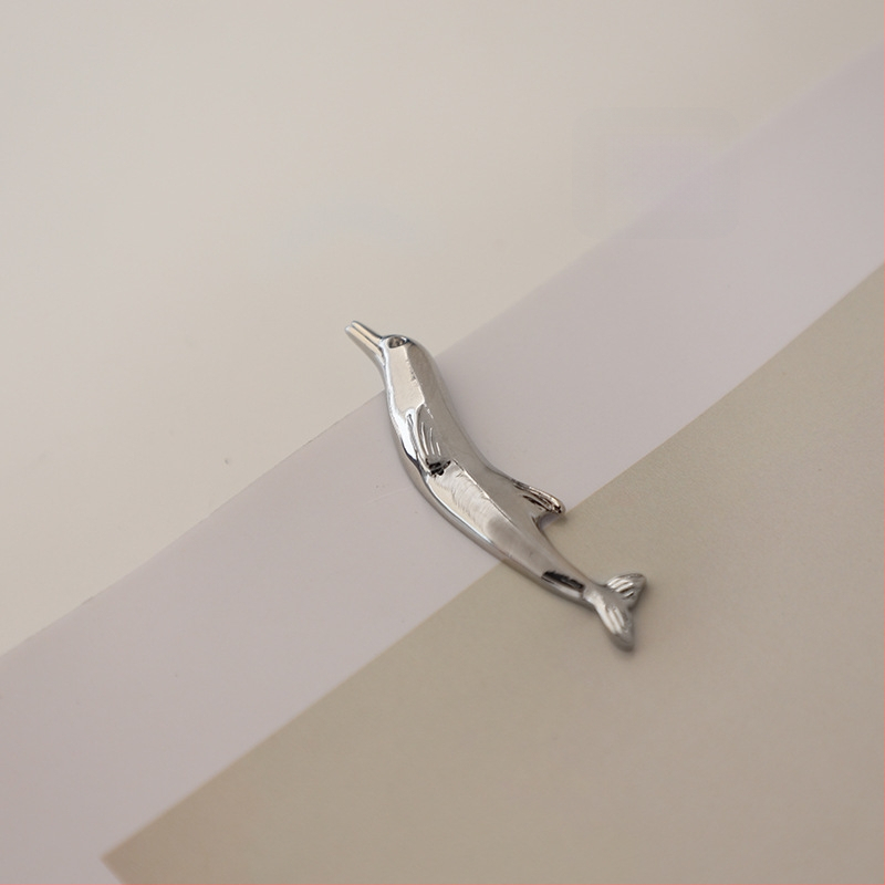 Клипс за вратовръзка, животнообразен, сплавен материал, мъжки корейски стил, пролет 2025