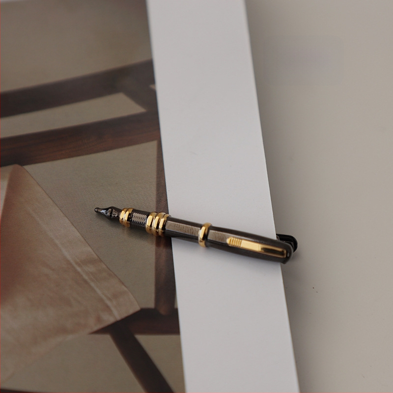 Клипс за вратовръзка, животнообразен, сплавен материал, мъжки корейски стил, пролет 2025