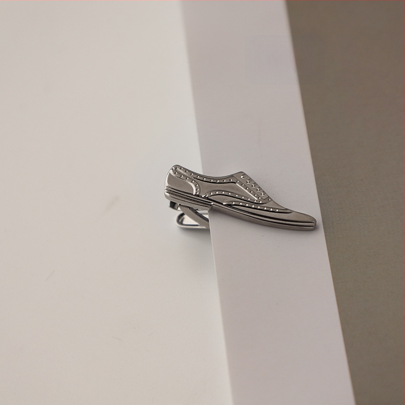 Клипс за вратовръзка, животнообразен, сплавен материал, мъжки корейски стил, пролет 2025