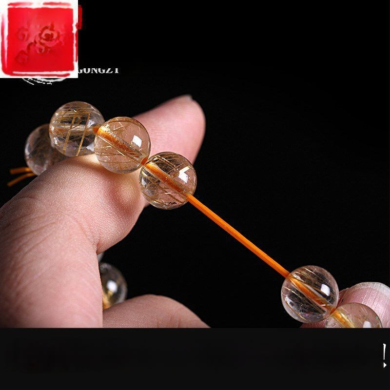 Krištolo karoliukų tempimo apyrankė su elastingu siūlu (Prekės ženklas: Guti; Kilmė: Japonija)