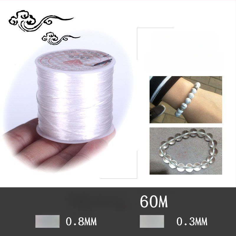 Krištolo karoliukų tempimo apyrankė su elastingu siūlu (Prekės ženklas: Guti; Kilmė: Japonija)