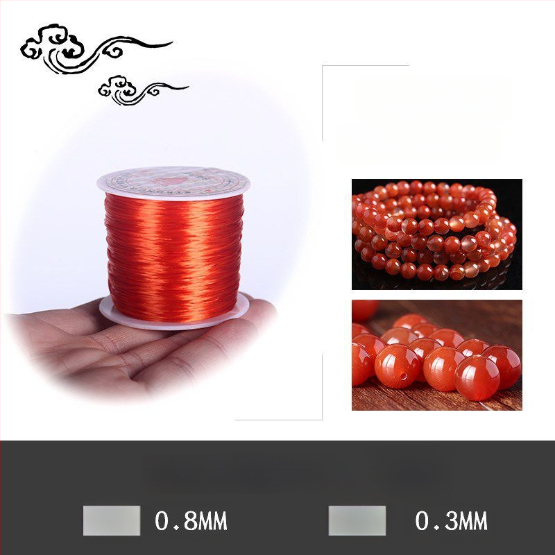 Krištolo karoliukų tempimo apyrankė su elastingu siūlu (Prekės ženklas: Guti; Kilmė: Japonija)