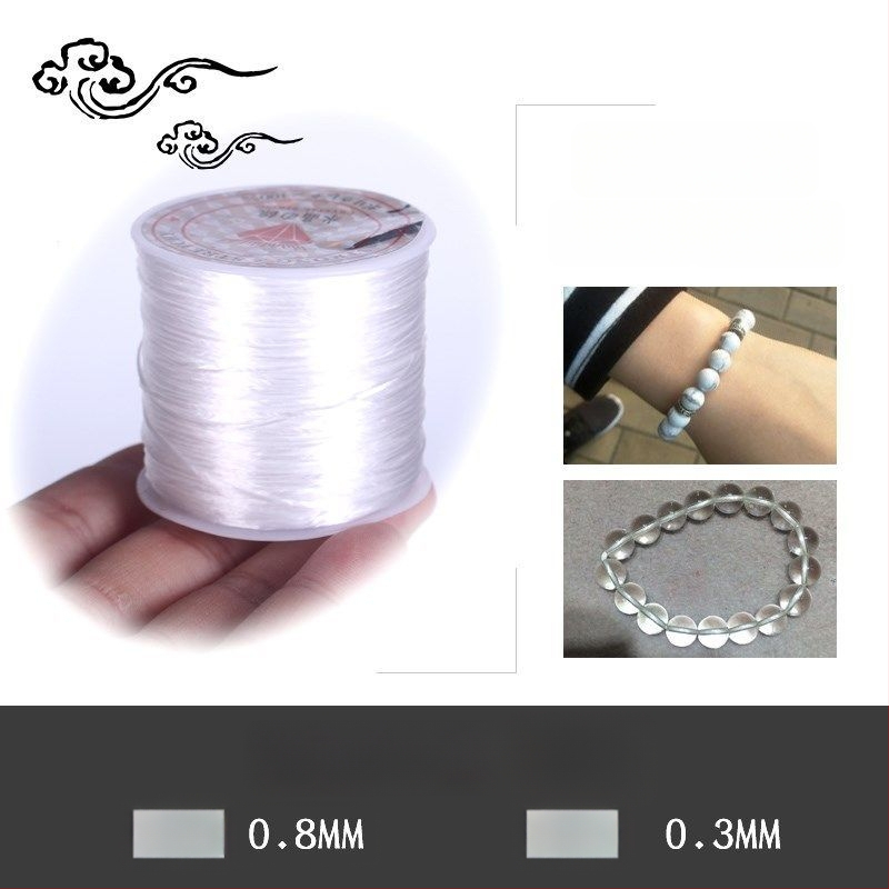 Krištolo karoliukų tempimo apyrankė su elastingu siūlu (Prekės ženklas: Guti; Kilmė: Japonija)