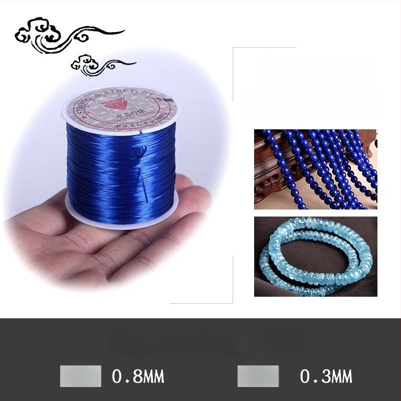 Krištolo karoliukų tempimo apyrankė su elastingu siūlu (Prekės ženklas: Guti; Kilmė: Japonija)