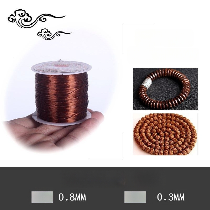 Krištolo karoliukų tempimo apyrankė su elastingu siūlu (Prekės ženklas: Guti; Kilmė: Japonija)