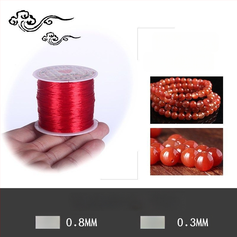 Krištolo karoliukų tempimo apyrankė su elastingu siūlu (Prekės ženklas: Guti; Kilmė: Japonija)