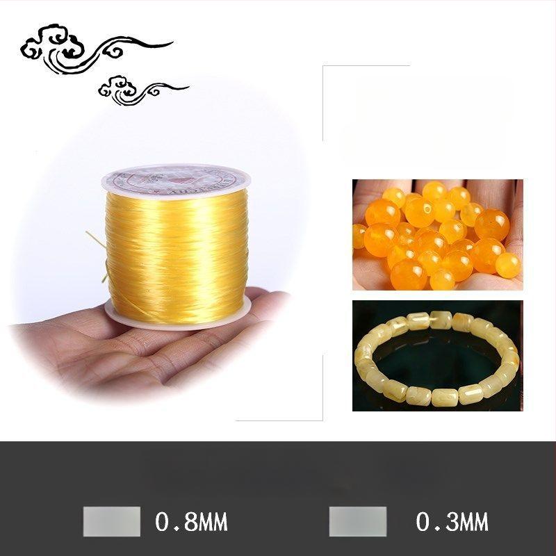 Krištolo karoliukų tempimo apyrankė su elastingu siūlu (Prekės ženklas: Guti; Kilmė: Japonija)