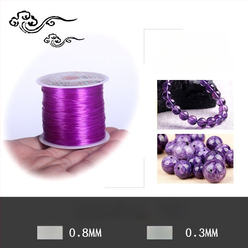 Krištolo karoliukų tempimo apyrankė su elastingu siūlu (Prekės ženklas: Guti; Kilmė: Japonija)