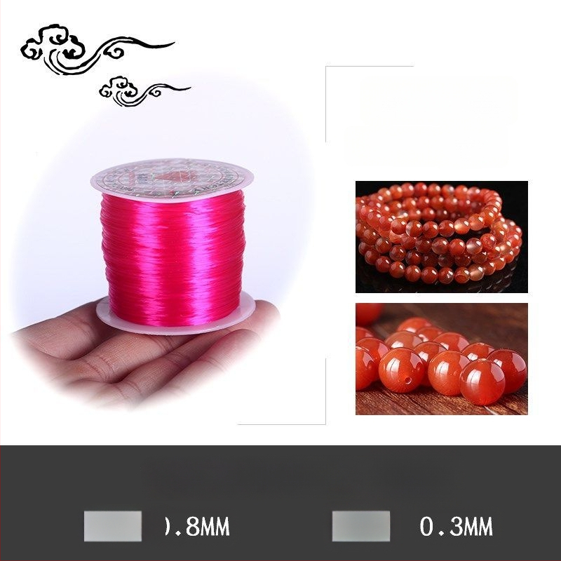 Krištolo karoliukų tempimo apyrankė su elastingu siūlu (Prekės ženklas: Guti; Kilmė: Japonija)