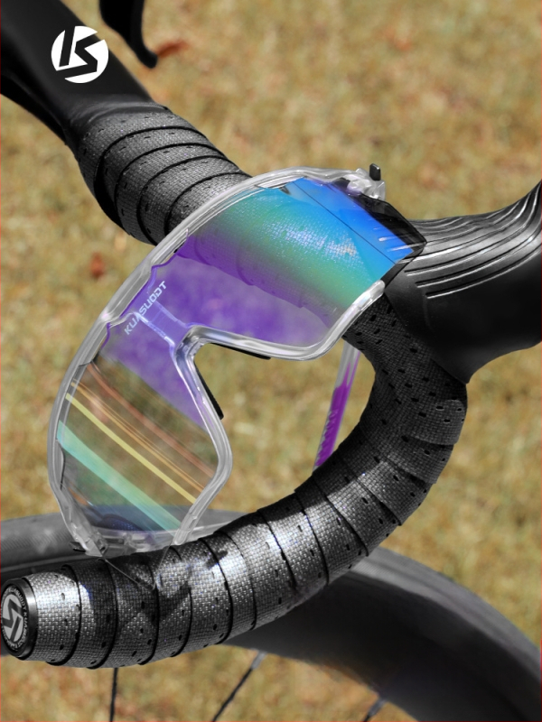 Велосипедни очила Ks-1817 (безрамков дизайн; PC материал; регулиране носни подложки)