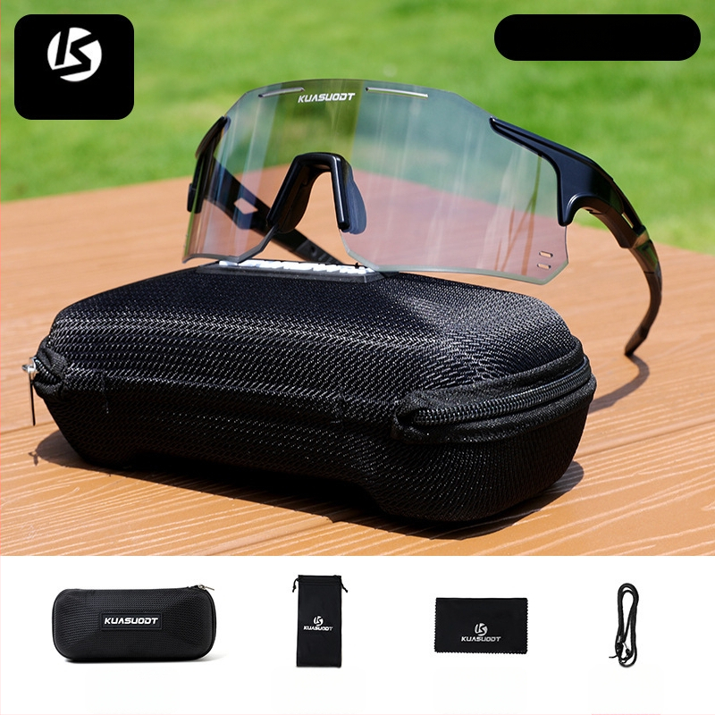 Велосипедни очила Ks-1817 (безрамков дизайн; PC материал; регулиране носни подложки)