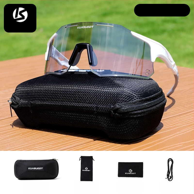 Велосипедни очила Ks-1817 (безрамков дизайн; PC материал; регулиране носни подложки)