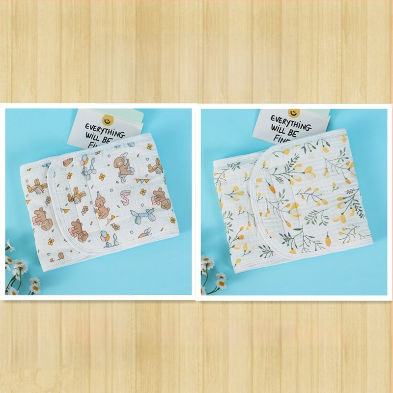 Kūdikio pilvo apsaugos šalikas, 100% medvilnė, animacinis raštas, ruduo 2024, tinkamas nuo gimimo iki 12 mėnesių