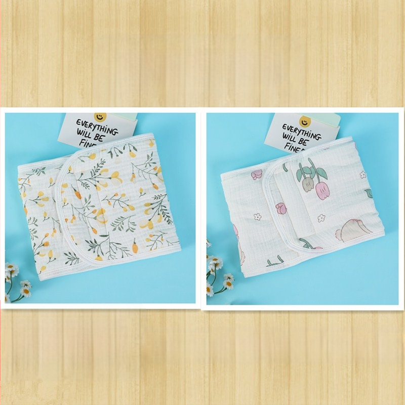 Kūdikio pilvo apsaugos šalikas, 100% medvilnė, animacinis raštas, ruduo 2024, tinkamas nuo gimimo iki 12 mėnesių