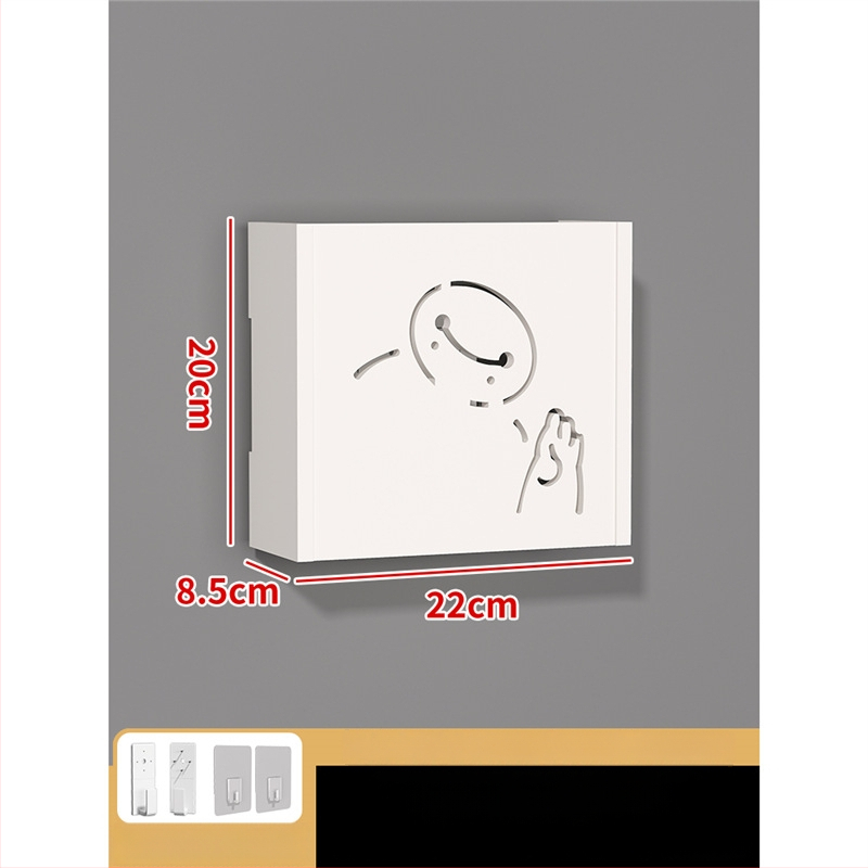 Sieninė lizdo dekoratyvinė dėžutė – be rėmo; rėmas: medžio-plastiko plokštė; šerdis: medžio-plastiko plokštė; erdvė: svetainė, miegamasis, studija, restoranas, įėjimas; stilius: šiuolaikinis minimalistinis