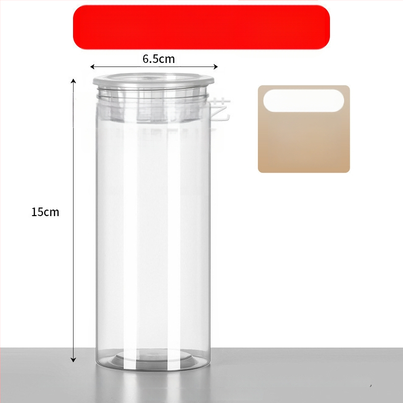 Caurspīdīgs plastmasas cilindrisks hydroponiskais pods sēklām un maziem augiem, stāvošs uz grīdas ar stādīšanas grozu, domāts mājas un dārza lietošanai