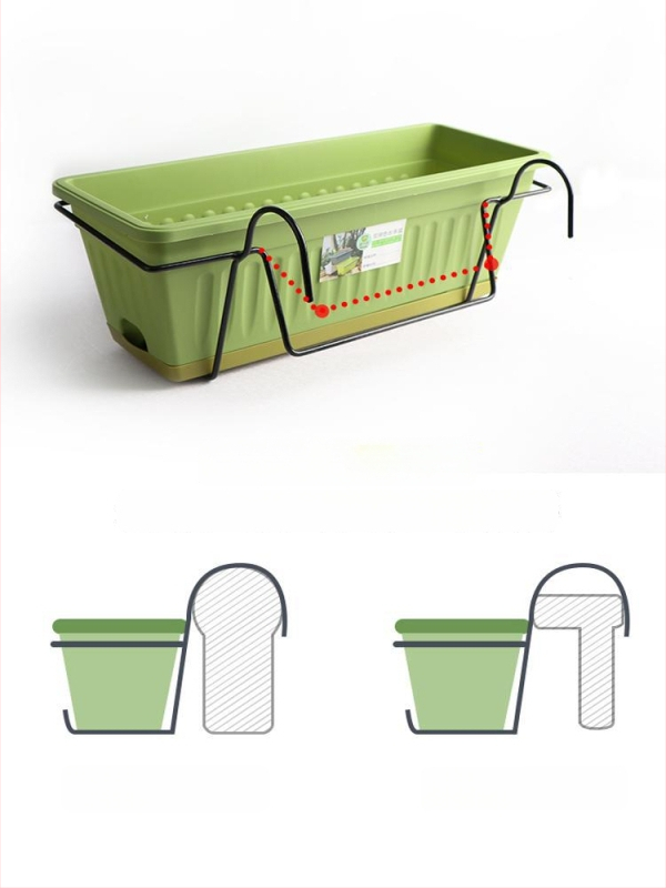 Puķu pods no sveķiem, korozijizturīgs, uz grīdas stāvošs, mājas dārzkopībai