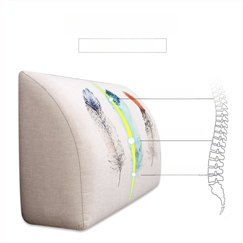 Kanapé háttámla párna, töltet: magas sűrűségű hab és memóriahab, huzat: pamut- és lenanyag, egyszínű minta, modern minimalist stílus, testre szabható