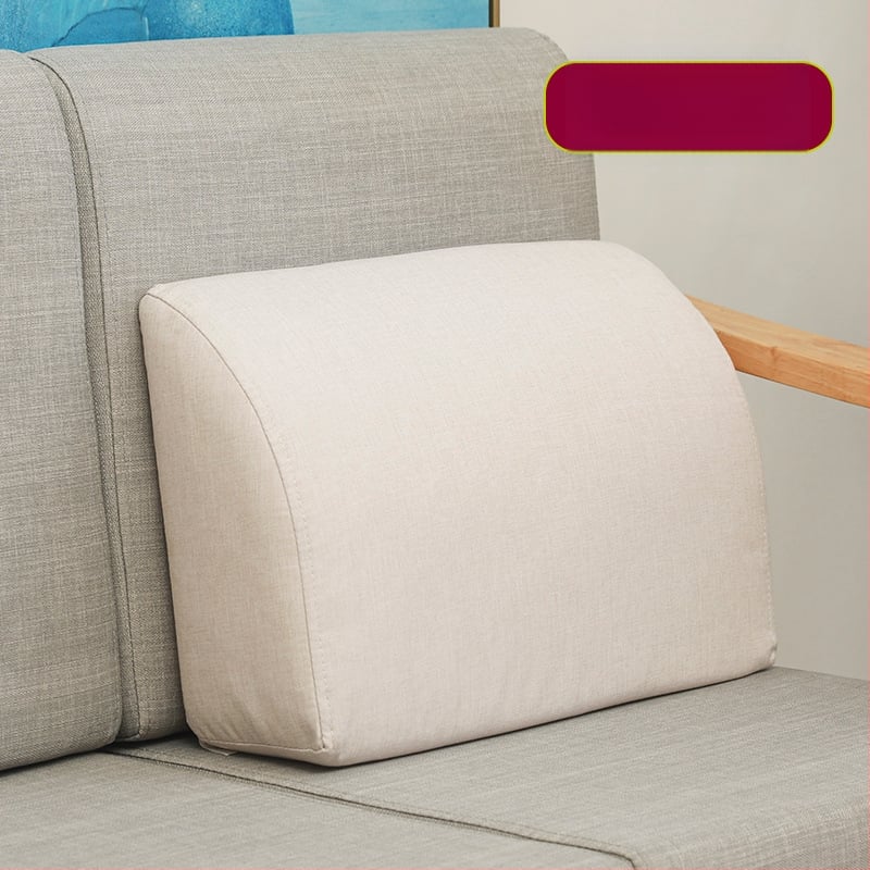 Kanapé háttámla párna, töltet: magas sűrűségű hab és memóriahab, huzat: pamut- és lenanyag, egyszínű minta, modern minimalist stílus, testre szabható