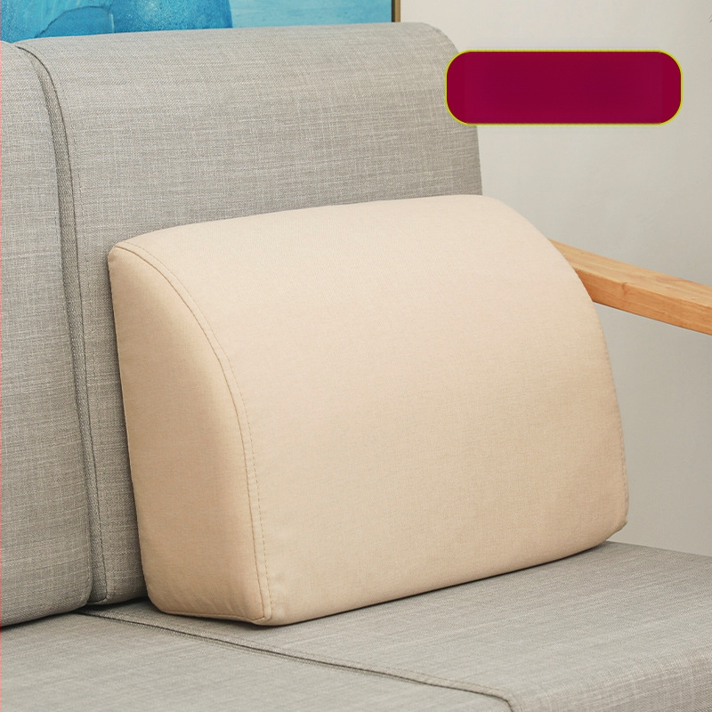 Kanapé háttámla párna, töltet: magas sűrűségű hab és memóriahab, huzat: pamut- és lenanyag, egyszínű minta, modern minimalist stílus, testre szabható
