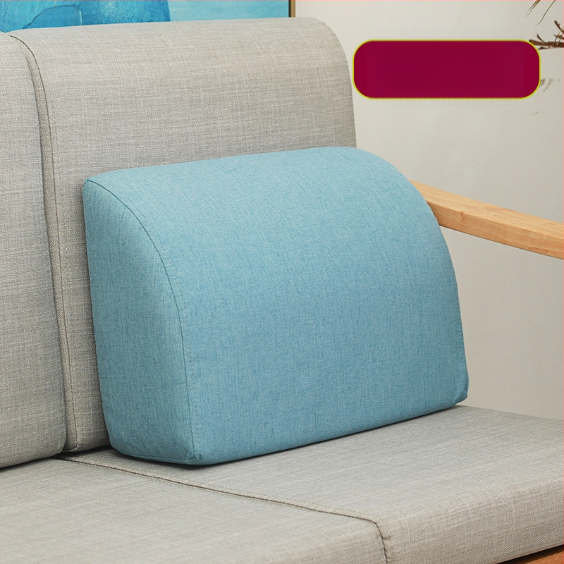 Kanapé háttámla párna, töltet: magas sűrűségű hab és memóriahab, huzat: pamut- és lenanyag, egyszínű minta, modern minimalist stílus, testre szabható