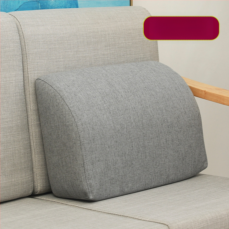 Kanapé háttámla párna, töltet: magas sűrűségű hab és memóriahab, huzat: pamut- és lenanyag, egyszínű minta, modern minimalist stílus, testre szabható
