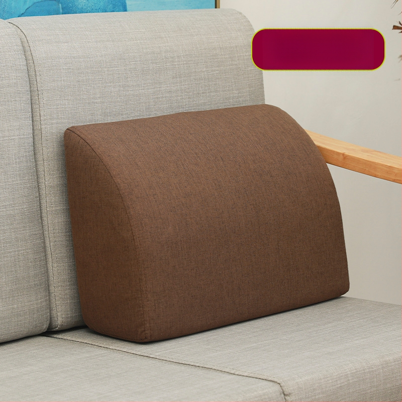 Kanapé háttámla párna, töltet: magas sűrűségű hab és memóriahab, huzat: pamut- és lenanyag, egyszínű minta, modern minimalist stílus, testre szabható