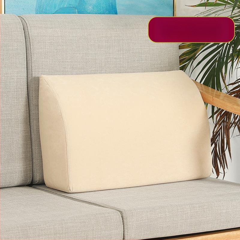 Kanapé háttámla párna, töltet: magas sűrűségű hab és memóriahab, huzat: pamut- és lenanyag, egyszínű minta, modern minimalist stílus, testre szabható