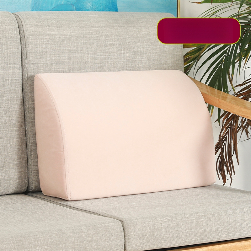 Kanapé háttámla párna, töltet: magas sűrűségű hab és memóriahab, huzat: pamut- és lenanyag, egyszínű minta, modern minimalist stílus, testre szabható