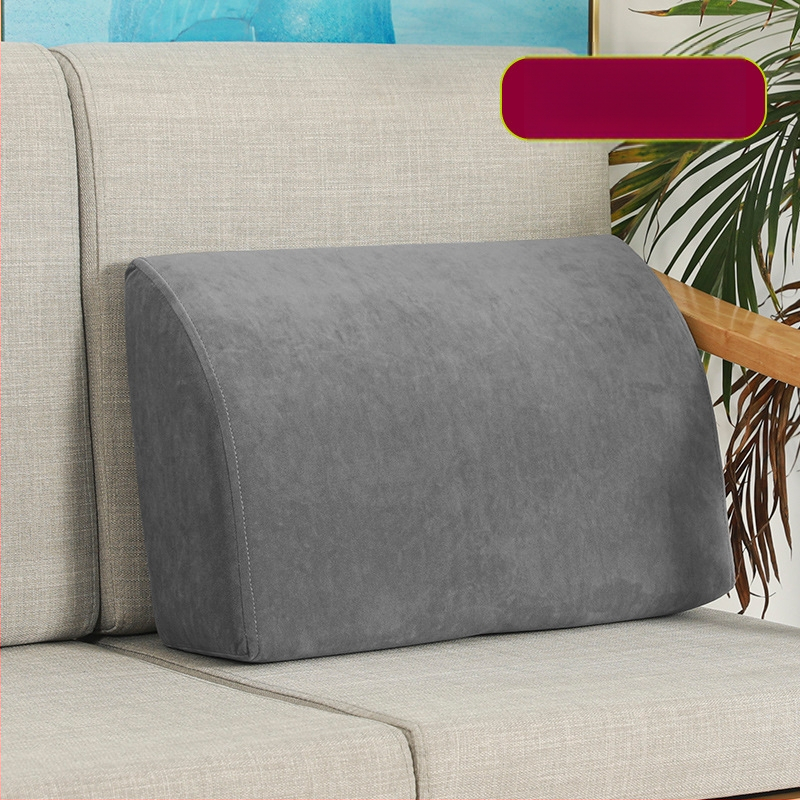 Kanapé háttámla párna, töltet: magas sűrűségű hab és memóriahab, huzat: pamut- és lenanyag, egyszínű minta, modern minimalist stílus, testre szabható