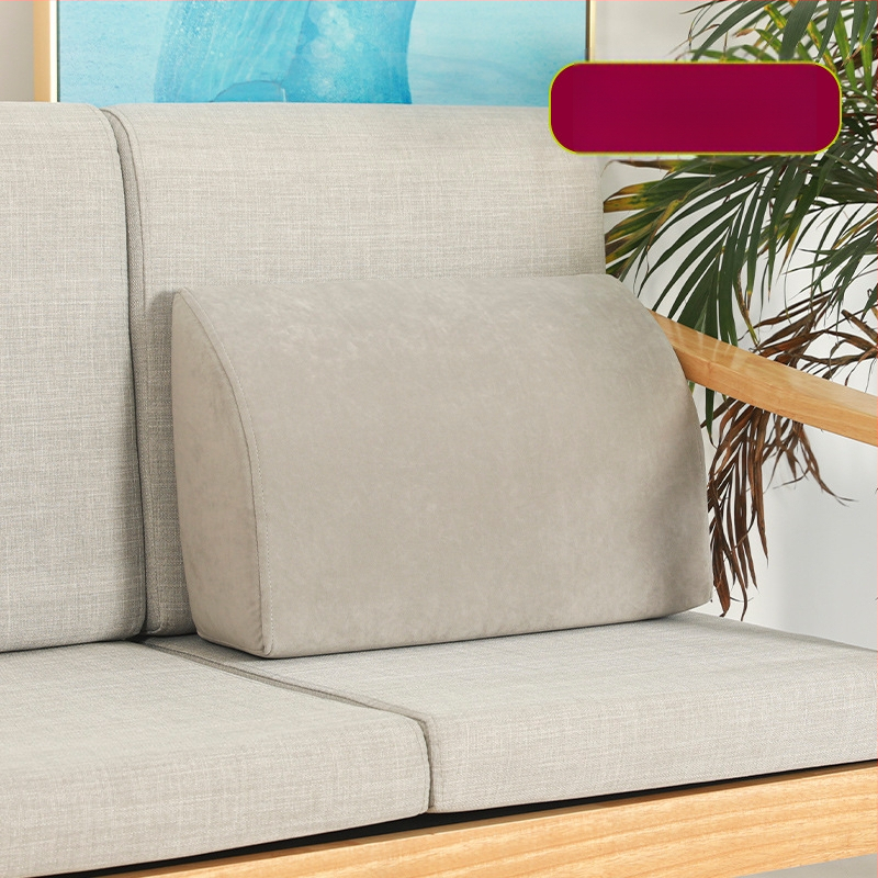Kanapé háttámla párna, töltet: magas sűrűségű hab és memóriahab, huzat: pamut- és lenanyag, egyszínű minta, modern minimalist stílus, testre szabható