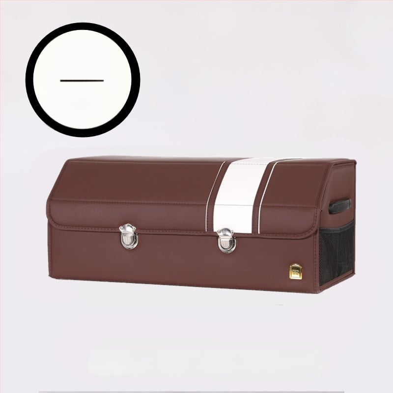 Odinė sulankstoma automobilio bagažinės laikymo dėžė – atspari vandeniui, su rankena