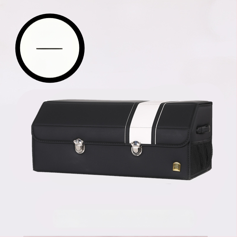 Odinė sulankstoma automobilio bagažinės laikymo dėžė – atspari vandeniui, su rankena