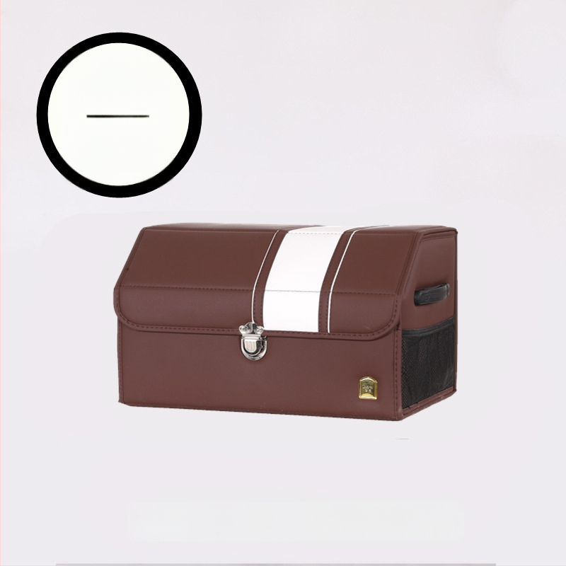 Odinė sulankstoma automobilio bagažinės laikymo dėžė – atspari vandeniui, su rankena