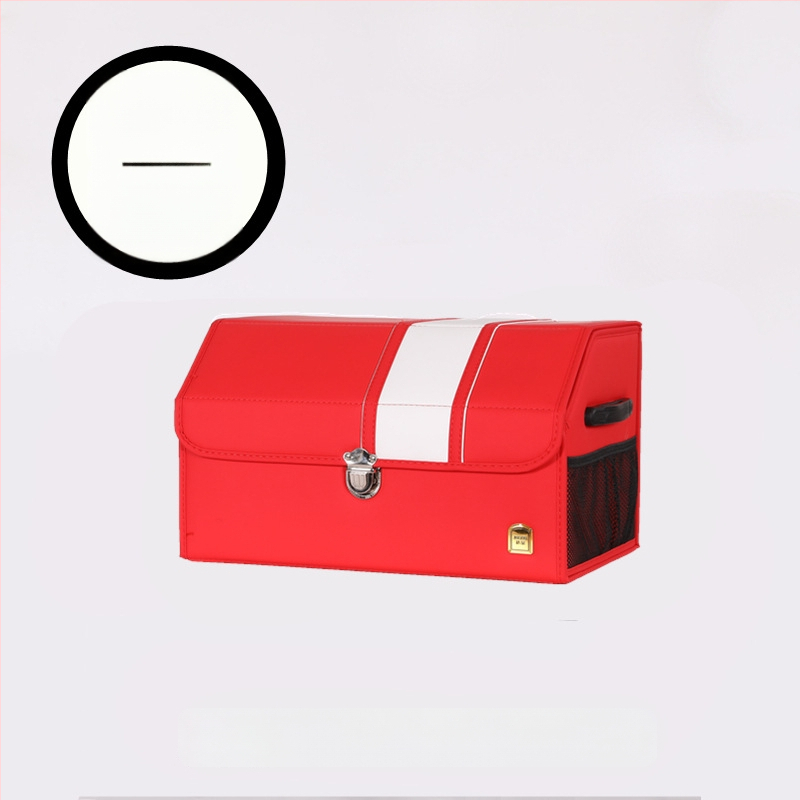 Odinė sulankstoma automobilio bagažinės laikymo dėžė – atspari vandeniui, su rankena