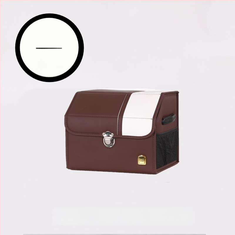 Odinė sulankstoma automobilio bagažinės laikymo dėžė – atspari vandeniui, su rankena