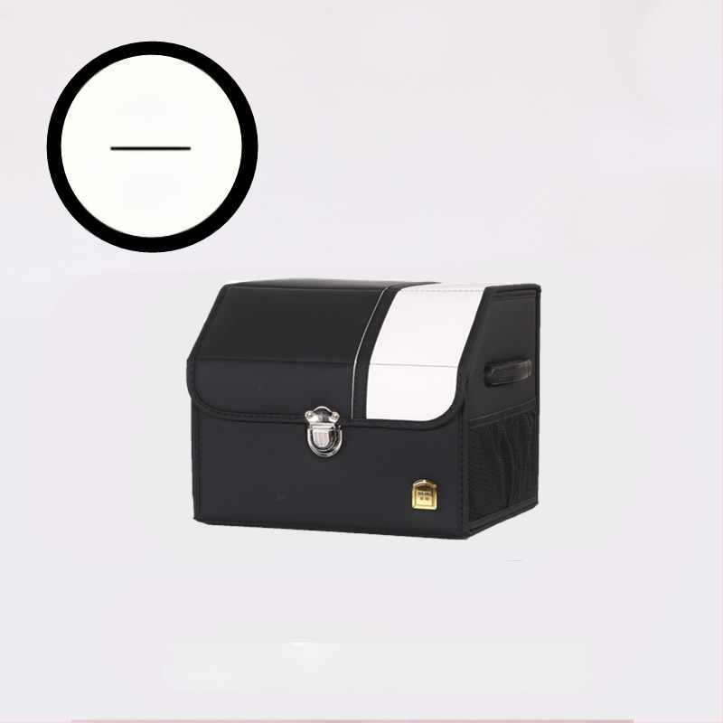 Odinė sulankstoma automobilio bagažinės laikymo dėžė – atspari vandeniui, su rankena