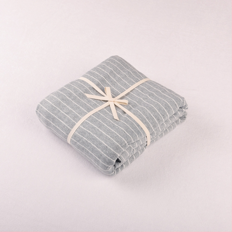 Patalynės užvalkalas iš 100% medvilnės su dryželiais, audinys 30s, dažymas Color Spinning, pritaikomas