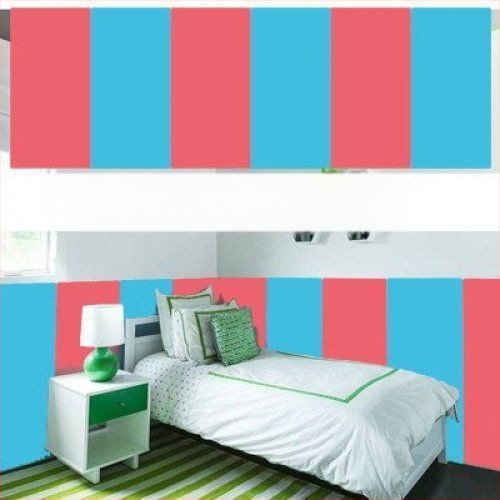 Стилен стенен панел със стикер за детска стая - огнеустойчив, материал Xpe foaming, марка Unique, прост и модерен стил